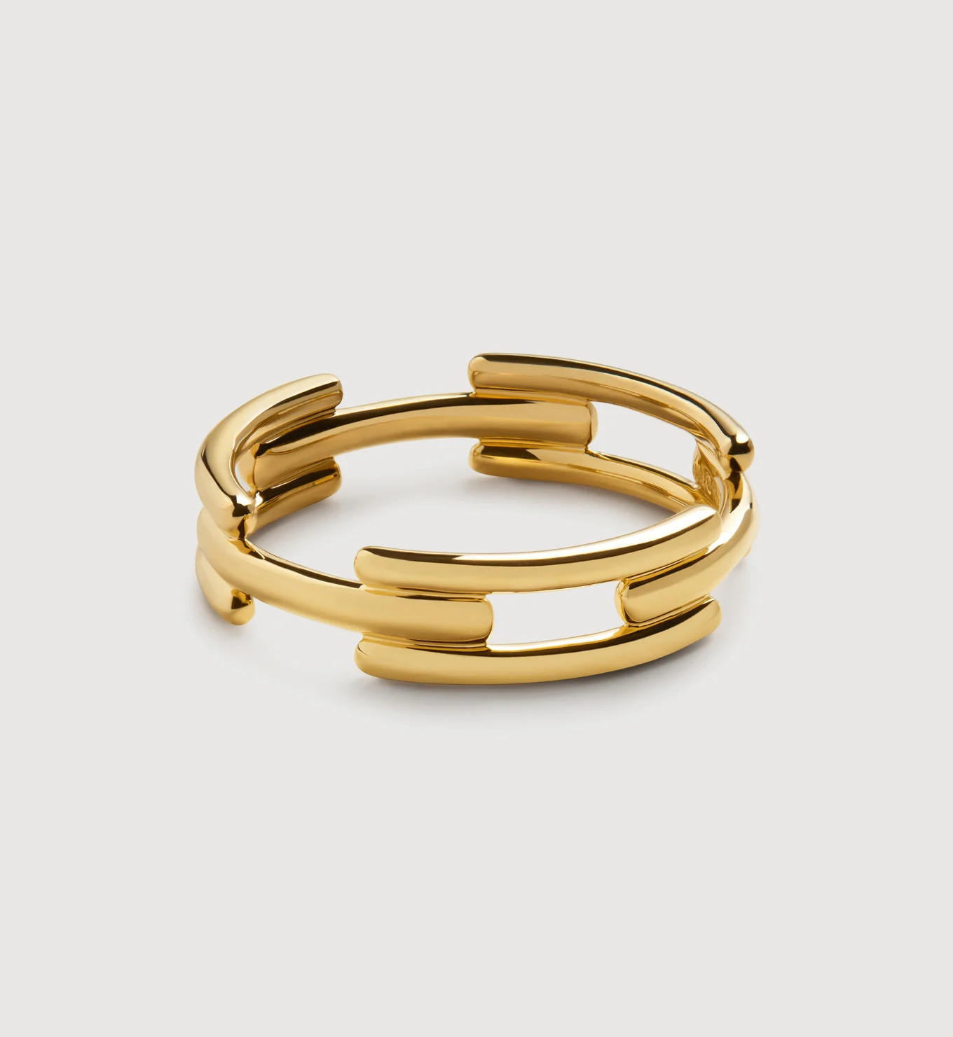 Signature Link Stacking Ring | Monica Vinader (Global)