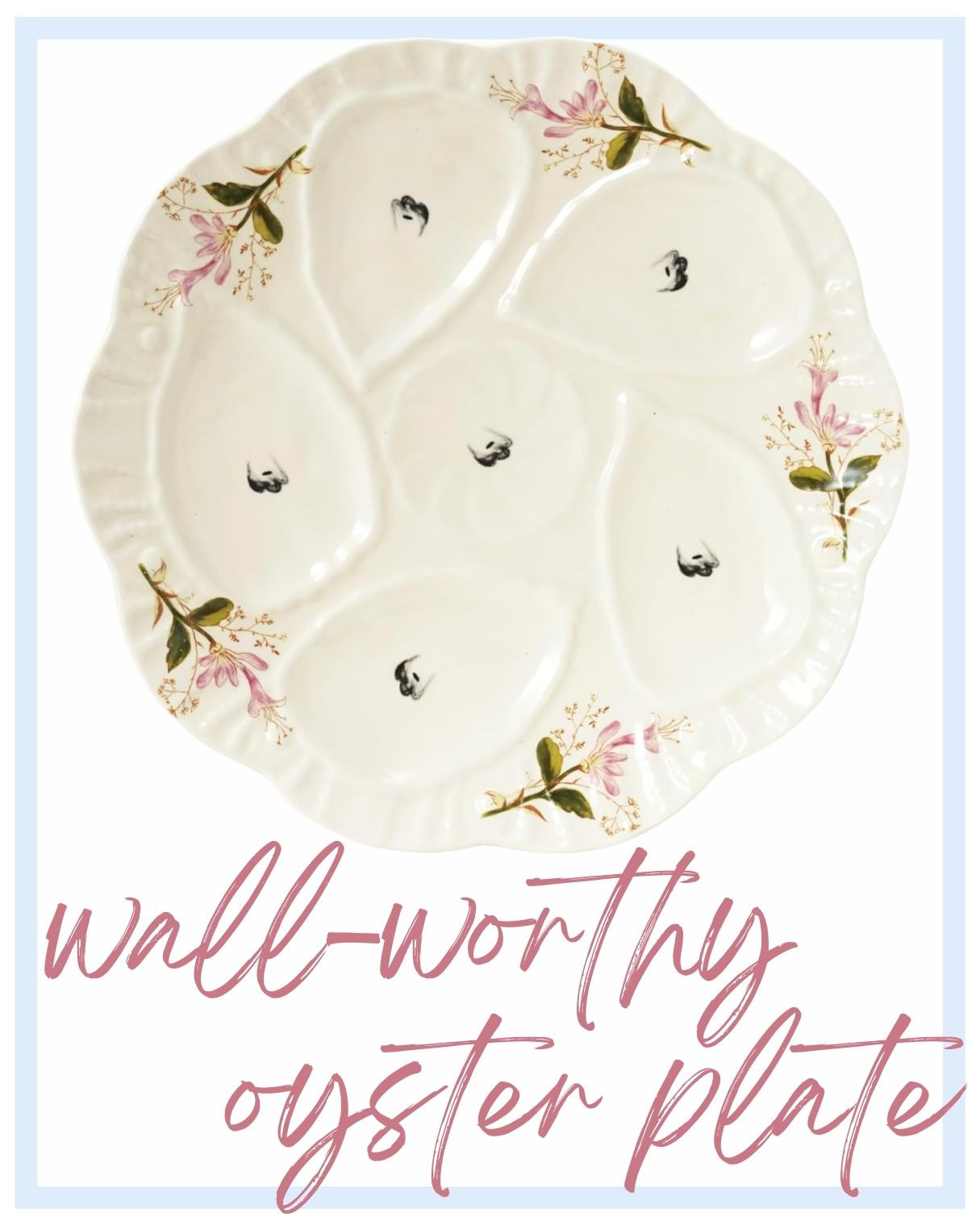 wall-worthy oyster-plate from Amazon!

home, hosting, dinnerware, plates, cups, bowls, napkins, linens, table decor, holidays, gatherings, stoneware, name cards, tablescape, napkin rings, chargers, wine glass, cocktail glass, groups, families, dish, platter, serving board, charcuterie, utensils, melamine 

 #LTKHome