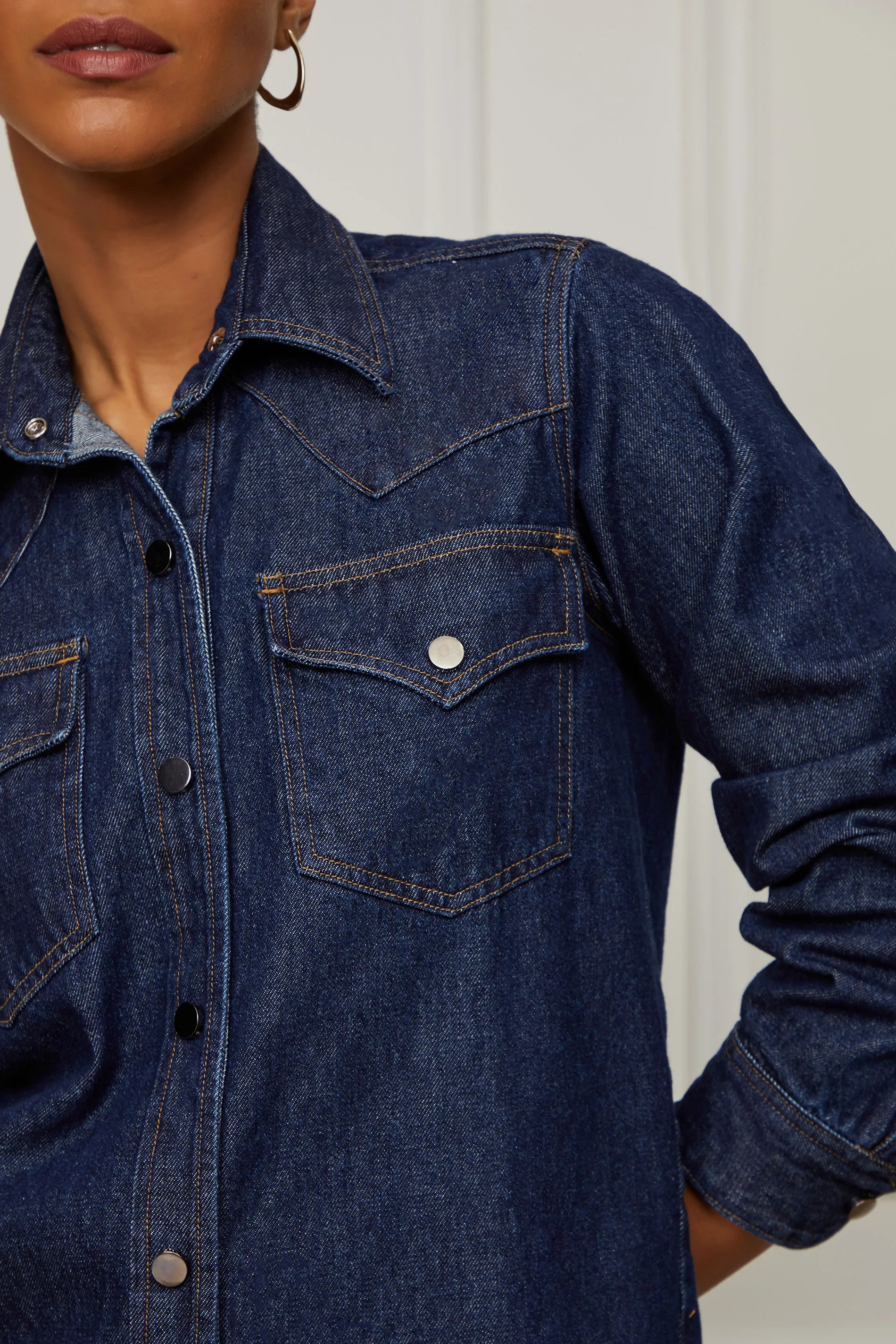 Camisa Jeans Manga Longa Tradicional | Animale (BR)