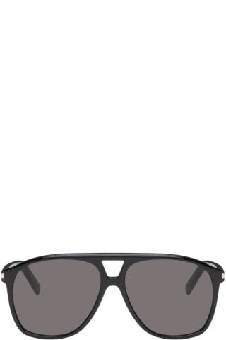 Saint Laurent - Black SL 596 Dune Sunglasses | SSENSE