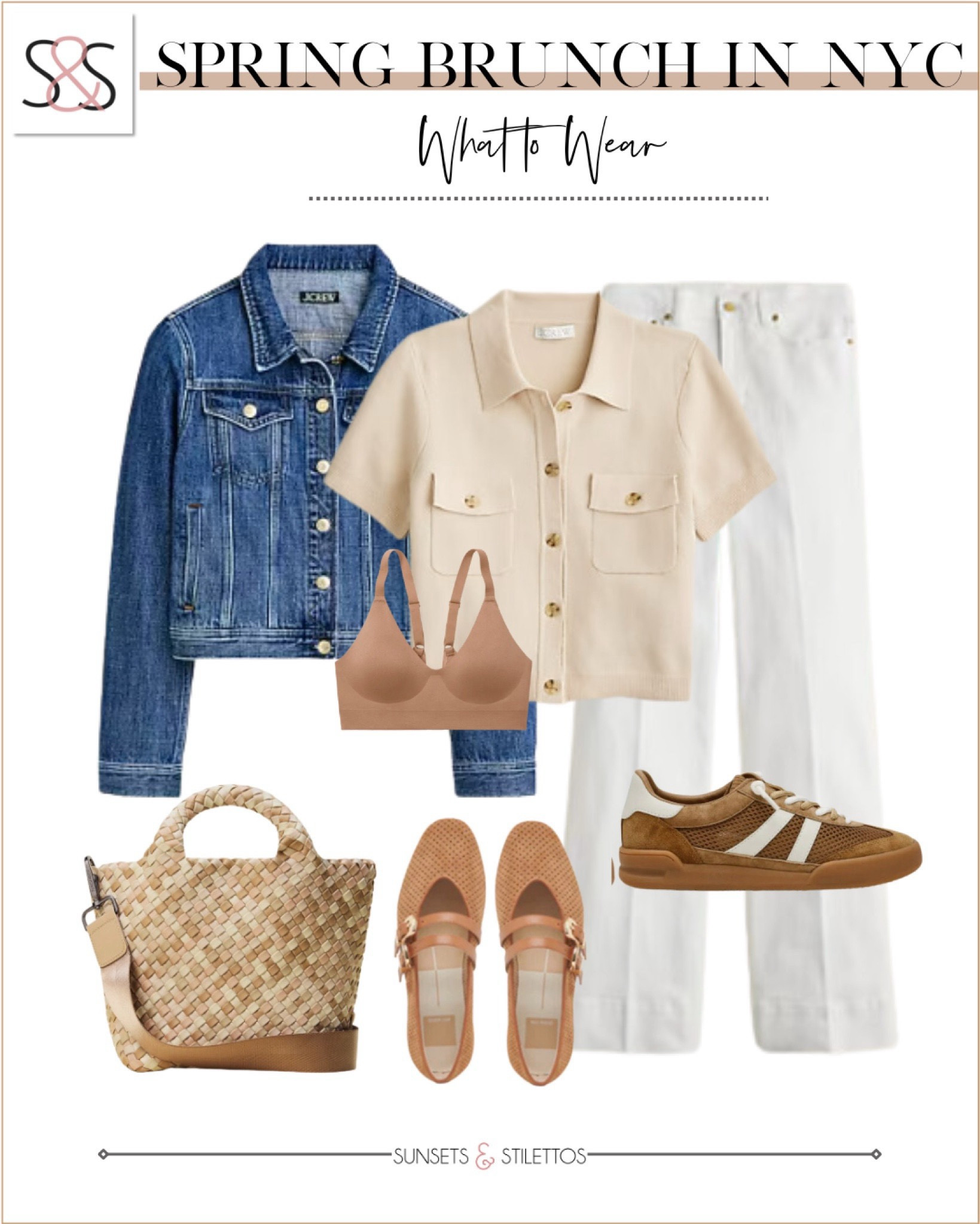 A short sleeve pocket cardigan sweater with white jeans is a great spring outfit for travel or brunch!

Sunsets and Stilettos, workwear,  sneakers 

#LTKTravel #LTKOver40 #LTKStyleTip