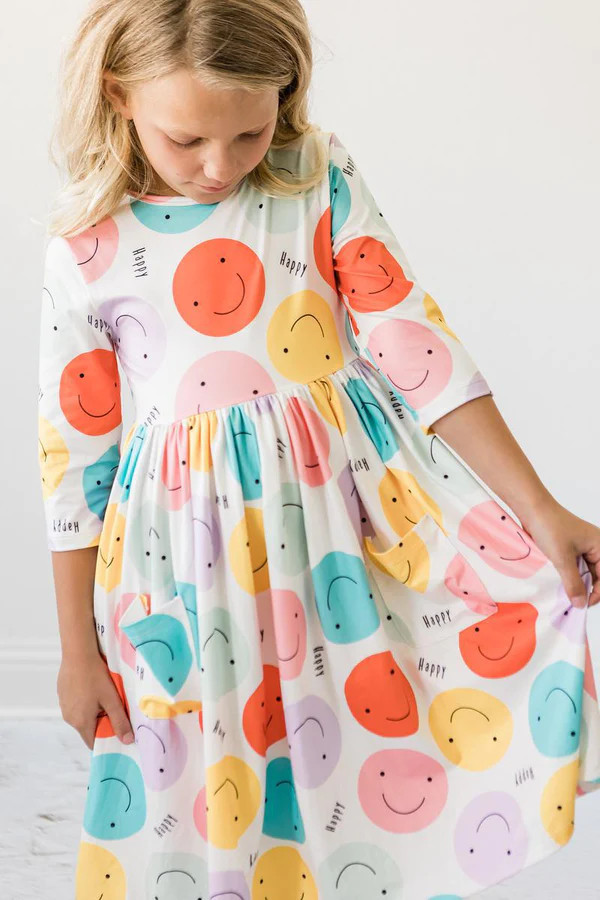 Happy Days Pocket Twirl Dress | Mila and Rose