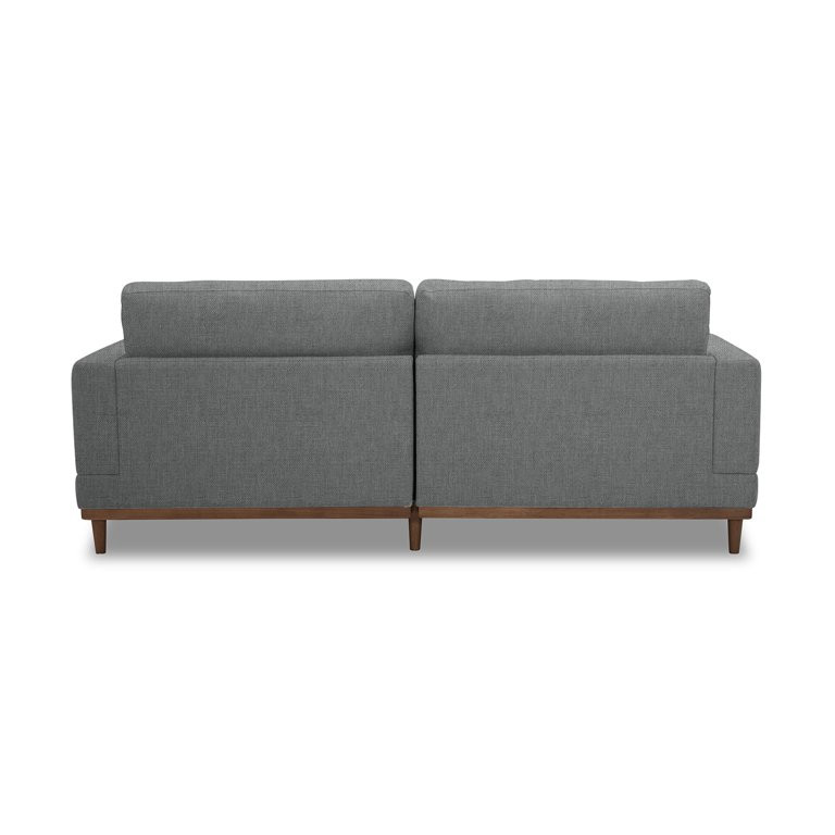 Better Homes & Gardens Springwood Wood Frame 83.46" Sofa, Gray | Walmart (US)