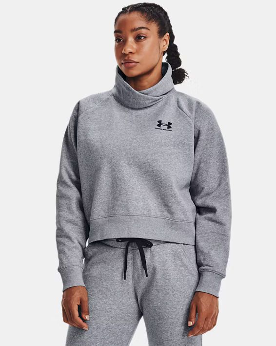 Women's UA Rival Fleece Wrap Neck | Under Armour (US)