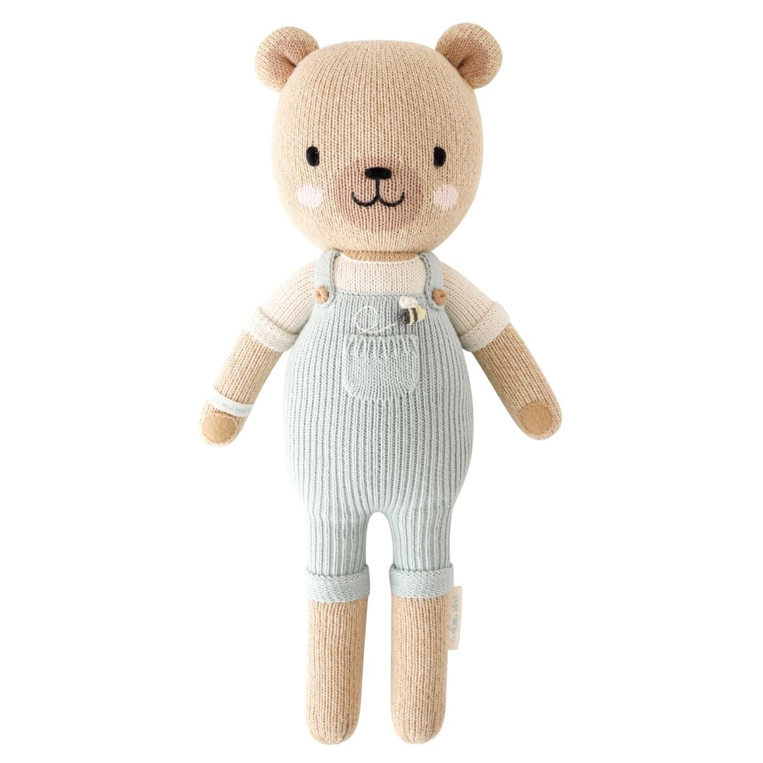 cuddle + kind Charlie The Honey Bear Little 13" Hand-Knit Doll – 1 Doll = 10 Meals, Fair Trade,... | Amazon (US)