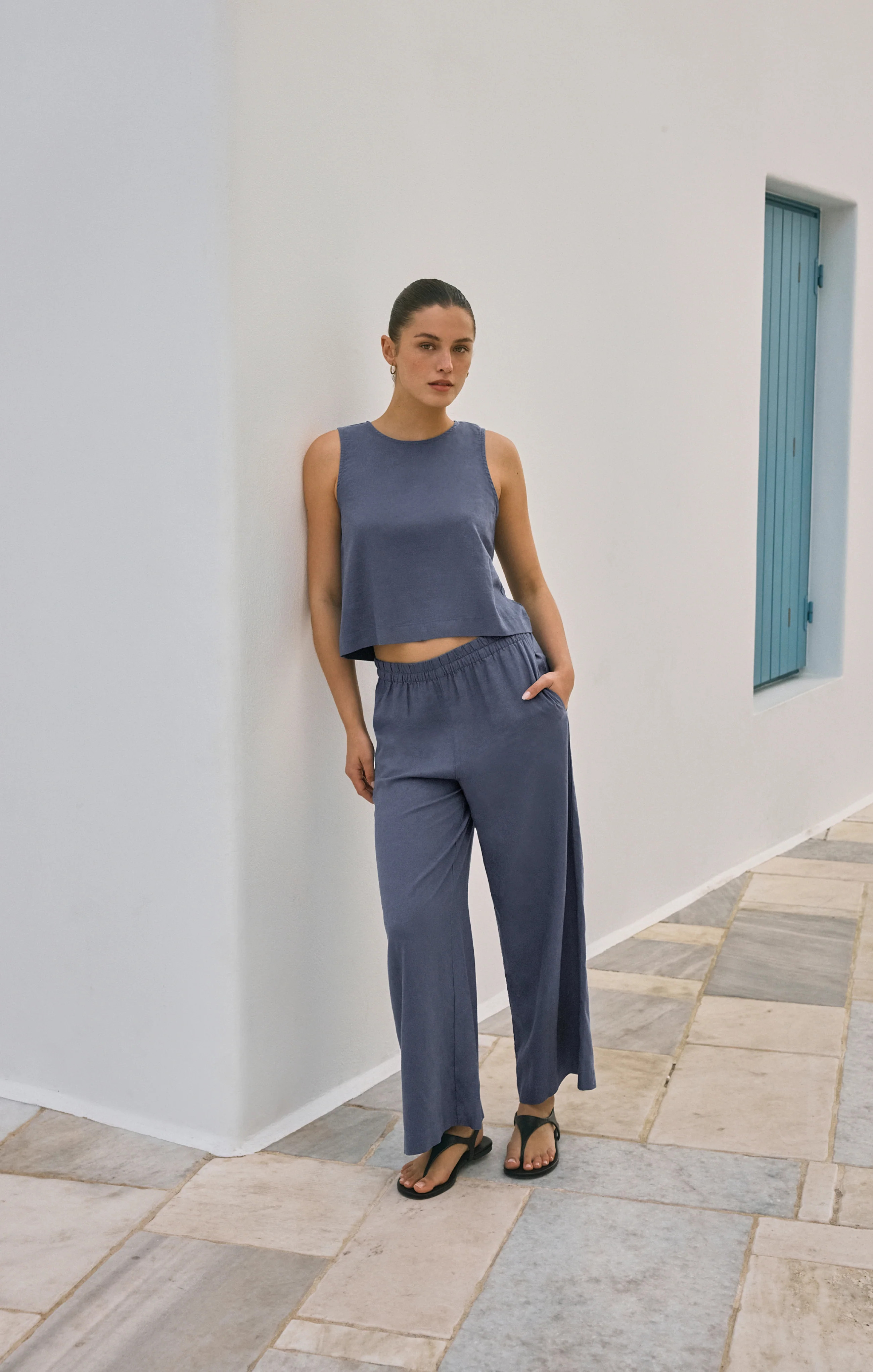 Scout Linen Pant Vintage Indigo / X Large | Z Supply