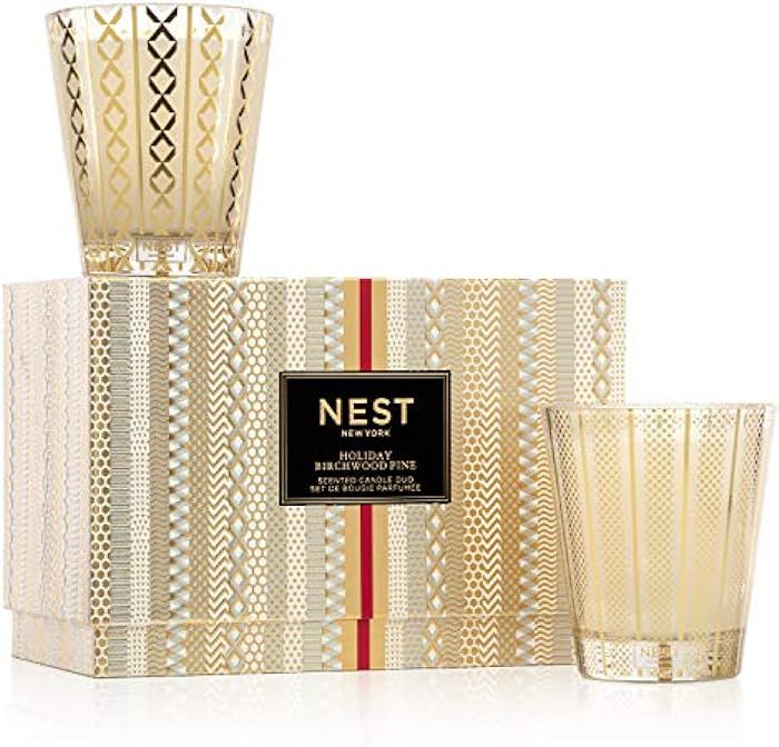 Amazon.com: NEST New York Holiday & Birchwood Pine Scented Classic Candle Set : Beauty & Personal... | Amazon (US)