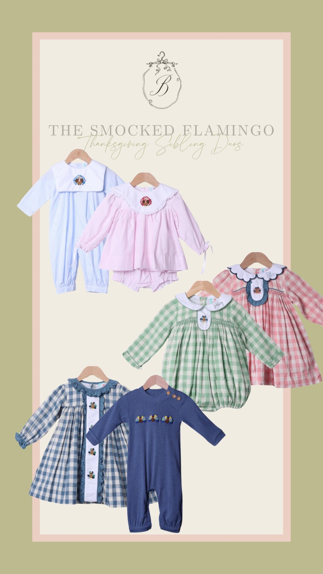 The Smocked Flamingo - Thanksgiving 🍂

#LTKKids #LTKHoliday #LTKBaby
