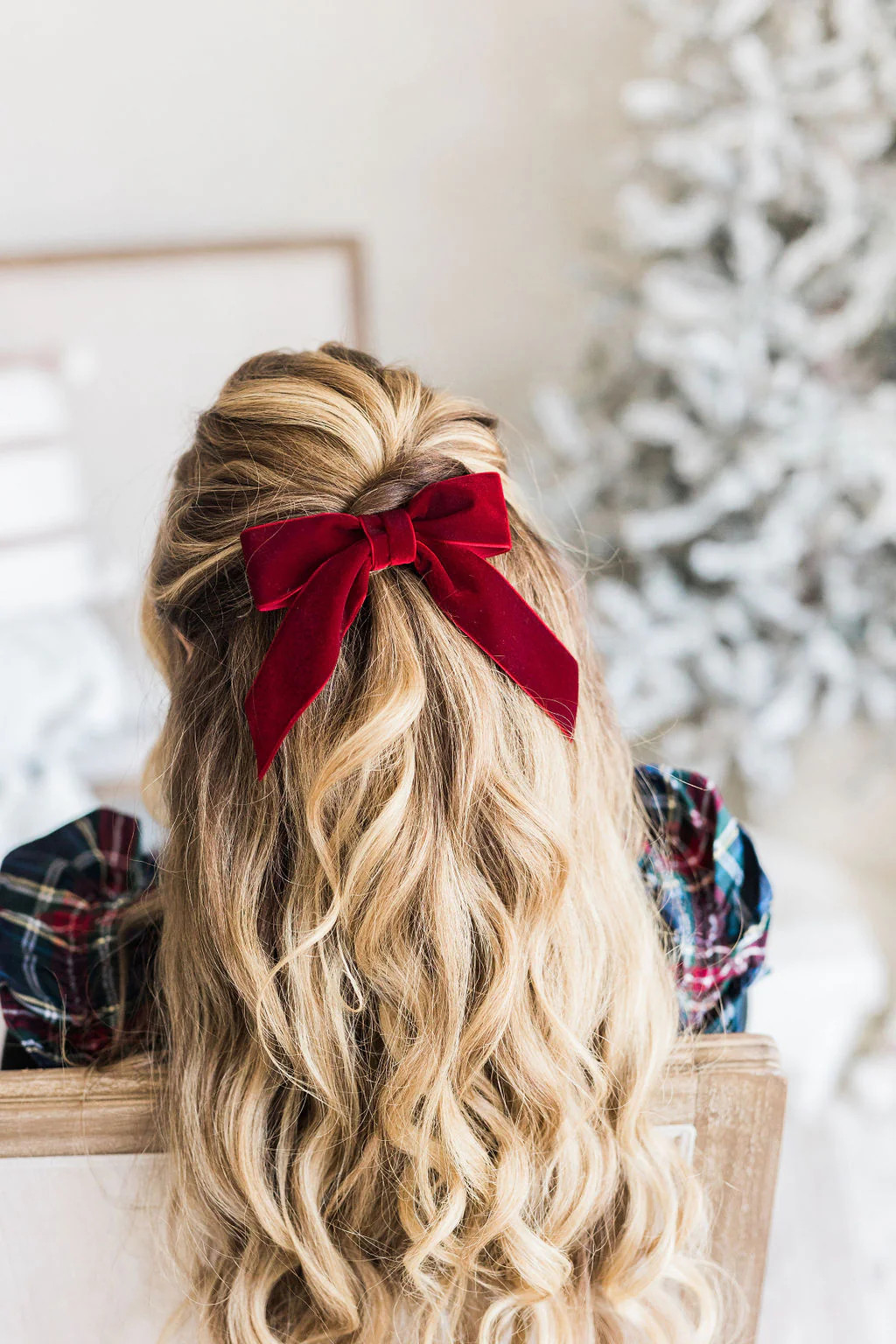 Delora Velvet Bow | Grace & Grandeur Bow Company