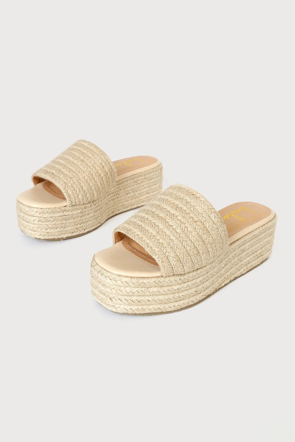 O'Ahu 2 Natural Suede Espadrille Platforms | Lulus