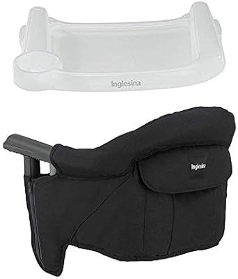 Inglesina Dining Table Chair Plus Tray, Black | Amazon (US)
