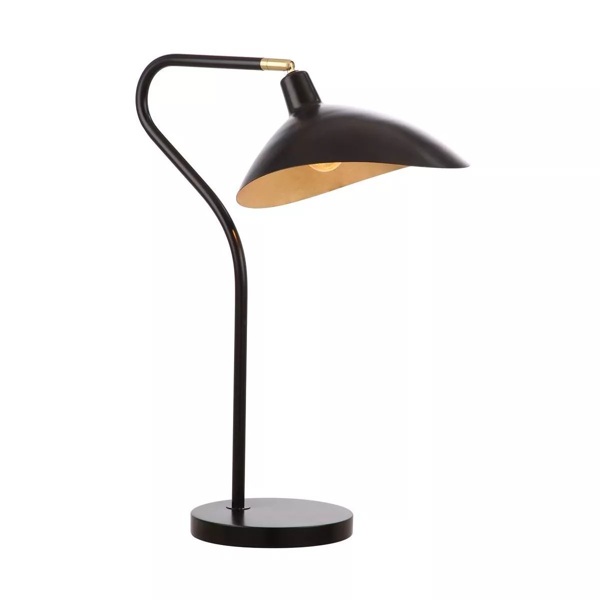 Giselle 30 Inch H Adjustable Table Lamp - Black - Safavieh | Target