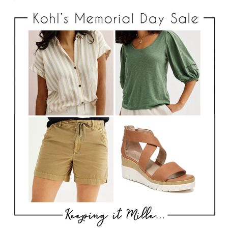 Memorial Day Sale! Take an Extra $10 off when you spend a minimum of $25 at Kohl’s. Use code: TAKE10
Ends May 27.

#LTKFindsUnder50 #LTKSeasonal #LTKSaleAlert