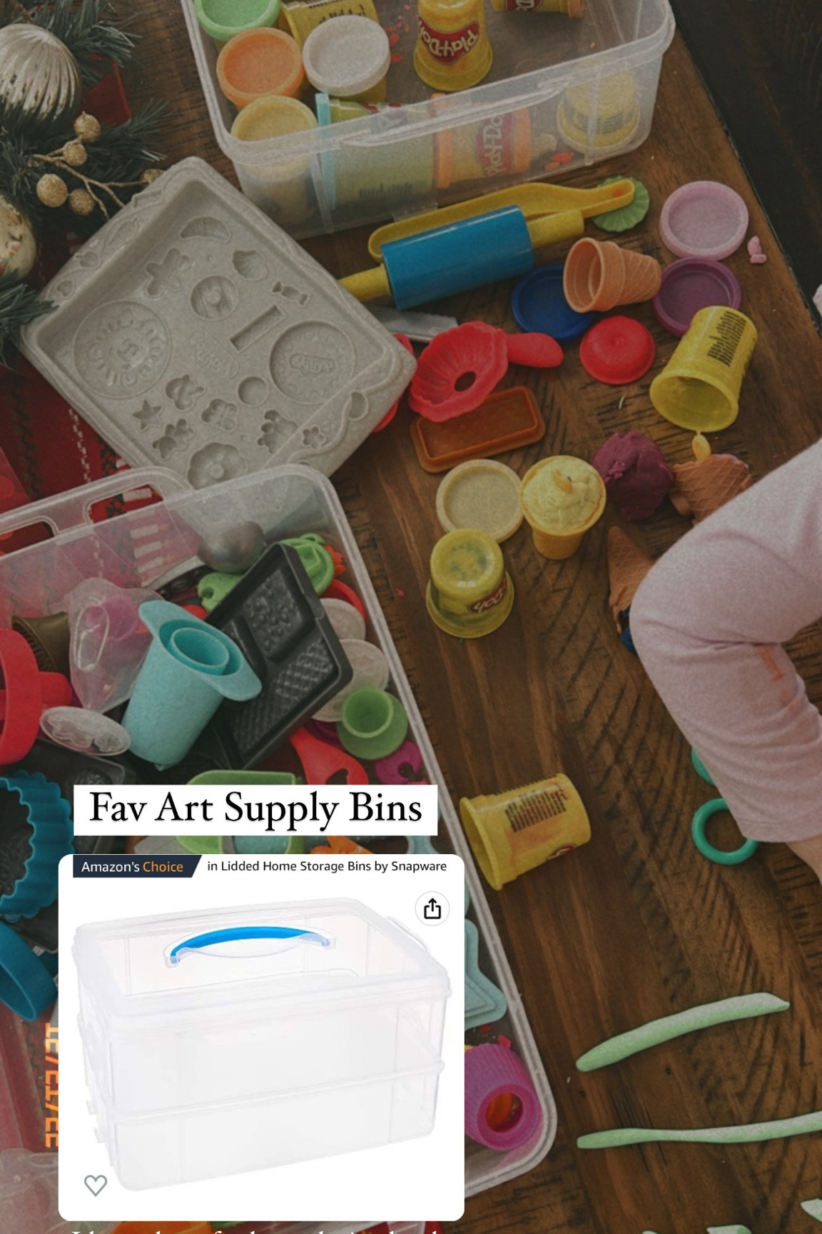@amazon favorite art supply storage bins

#LTKkids #LTKHoliday #LTKGiftGuide