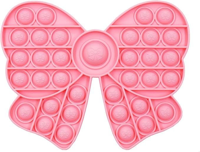 ONEST 1 Piece Silicone Push Pops Bubbles Fidget Sensory Toy Pink Pops Fidget Toy Autism Special N... | Amazon (US)