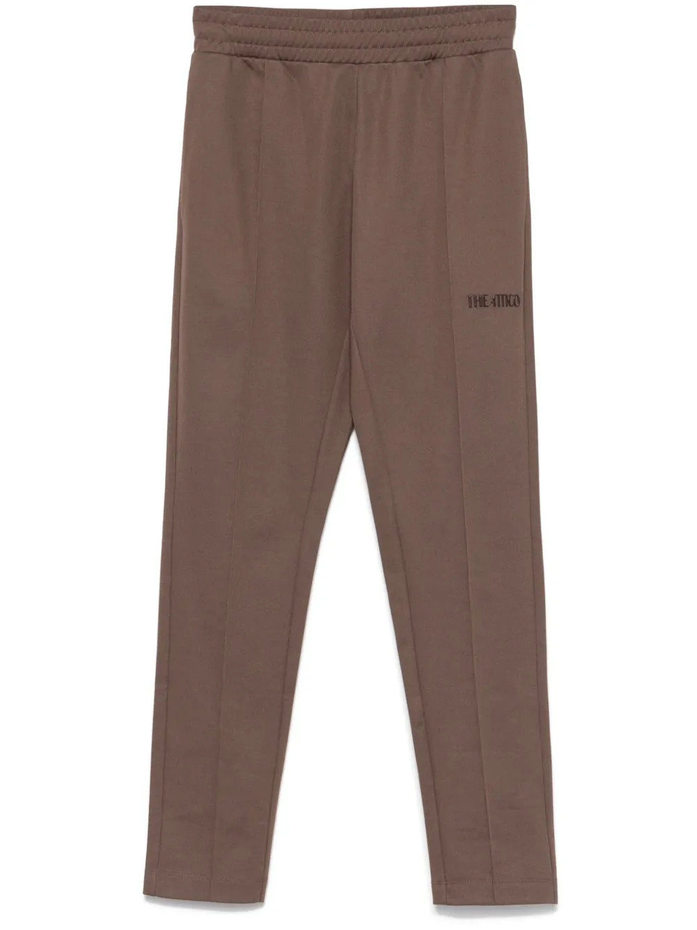 The Attico logo-appliqué Sweatpants | Brown | FARFETCH | Farfetch Global