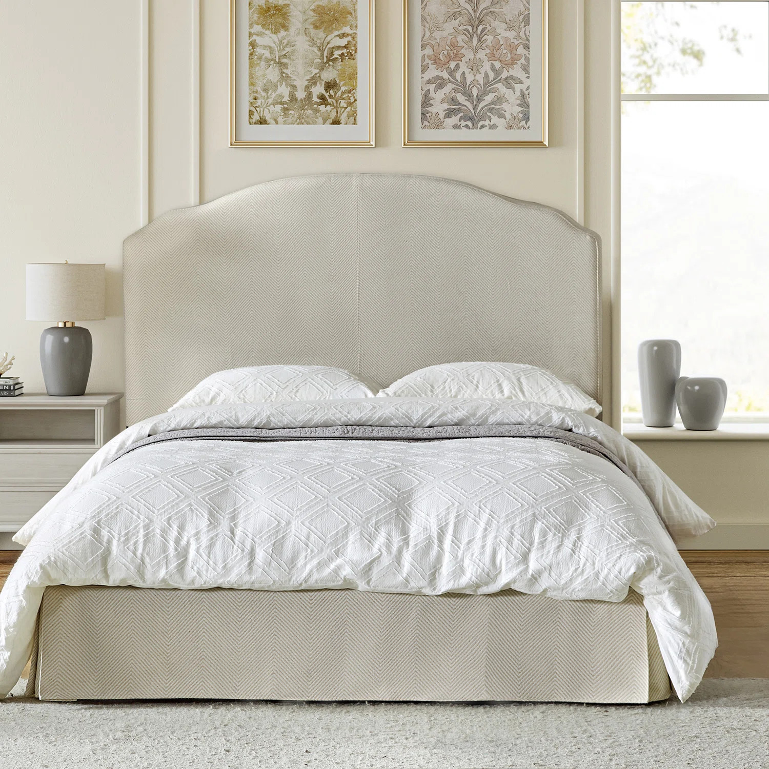 Jacory Upholstered Platform Bed With Washable Slipcover | Wayfair North America