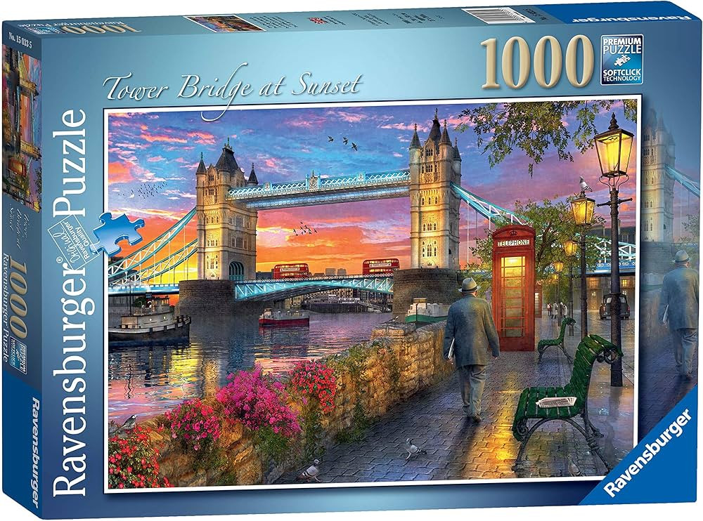 Ravensburger Tower Bridge of London at Sunset 1000 Piece Jigsaw Puzzle for Adults and Kids Age 12... | Amazon (US)