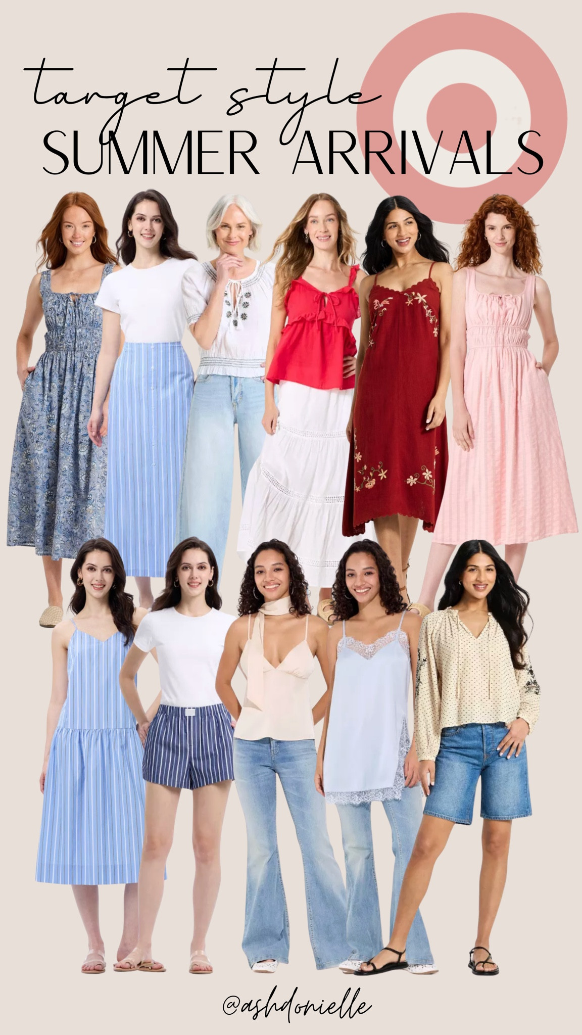 Target summer arrivals

Summer outfit ideas
Casual vacation looks
Lightweight linen sets
Denim shorts style
Flowy midi dresses
Beach to brunch outfits
Everyday sandal looks
Resort wear essentials
Warm weather trends

#LTKootd #LTKSeasonal #LTKSaleAlert