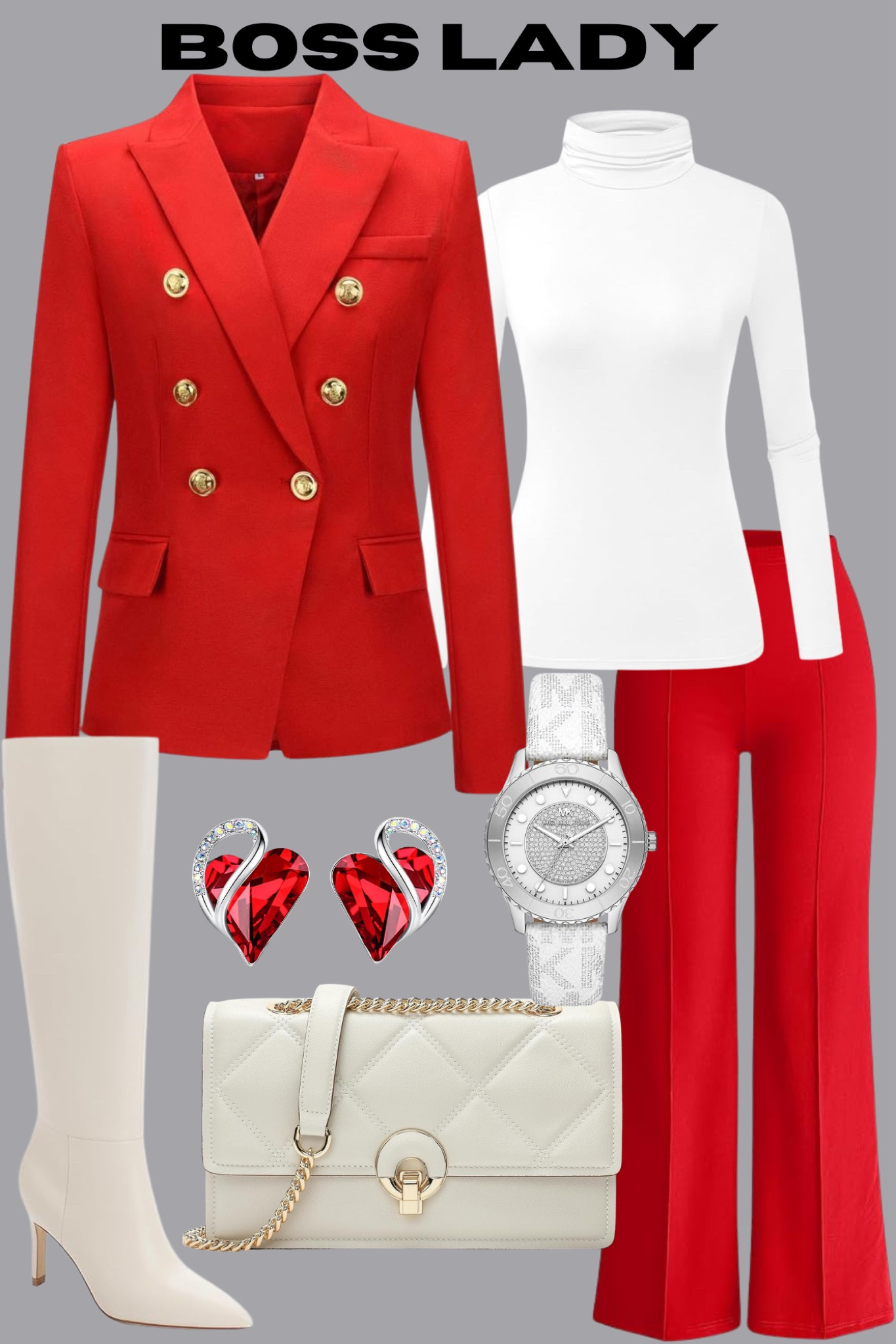 Command the room this Valentine’s Day in bold red and sleek white! 💼❤️ #BossLadyVibes #ValentinePowerLook #ChicAndConfident


#LTKStyleTip #LTKFindsUnder100 #LTKSeasonal