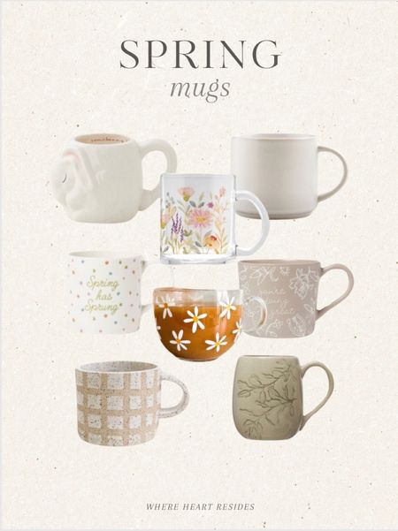 Spring mugs I’m loving 🥰

#LTKSeasonal #LTKhome