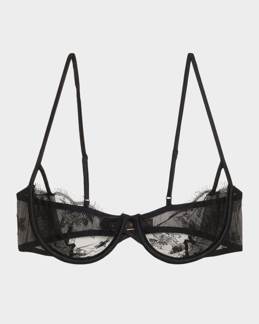 All Over Lace Balconette Bra | Neiman Marcus