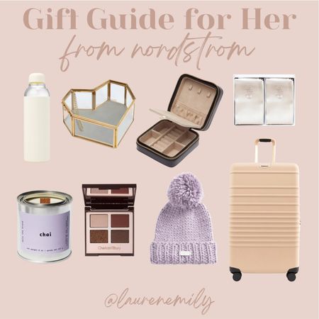 Gift Guide for her from Nordstrom! All the best finds for your girlfriend, friend, BFF, mom, mother in law, or anyone special in your life! 

#LTKGiftGuide #LTKHoliday #LTKSeasonal