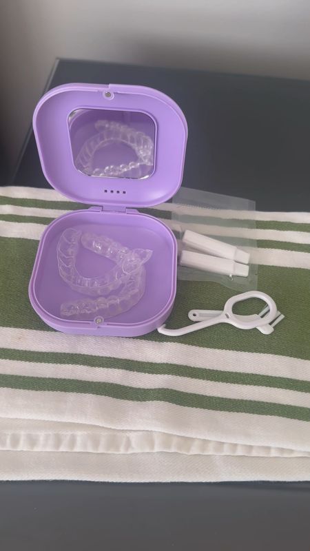 If you don’t like teeth, look away🤦🏼‍♀️

But if you are looking for a cute durable retainer case look no further, then this one from Amazon. It has a magnetic closure. Mirror inside, AND it comes with tools to clean as well as remove the retainer. Plus it is affordable! 

#LTKTravel #LTKVideo #LTKBeauty