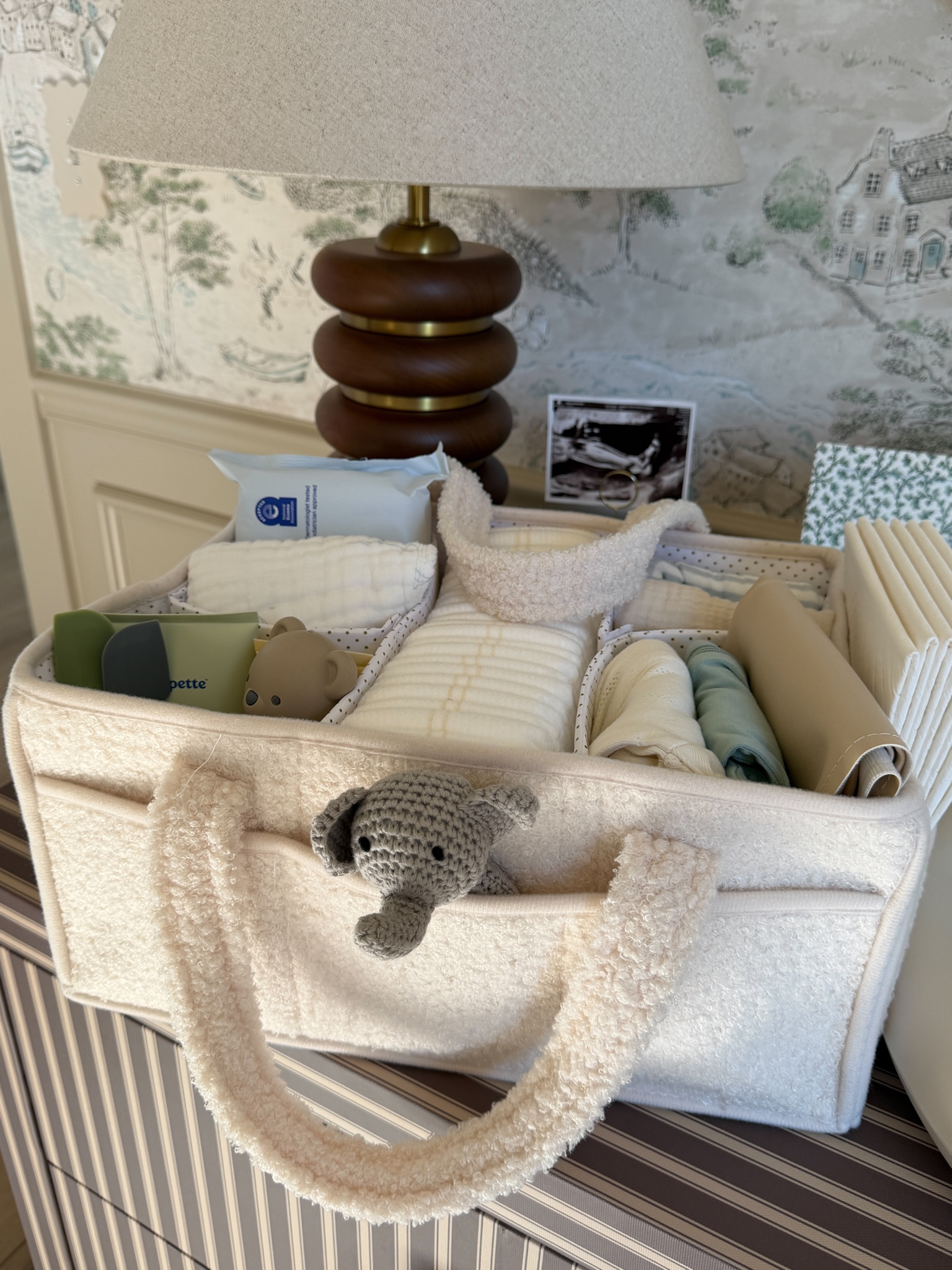 Diaper caddy!

Nesting for nursery 