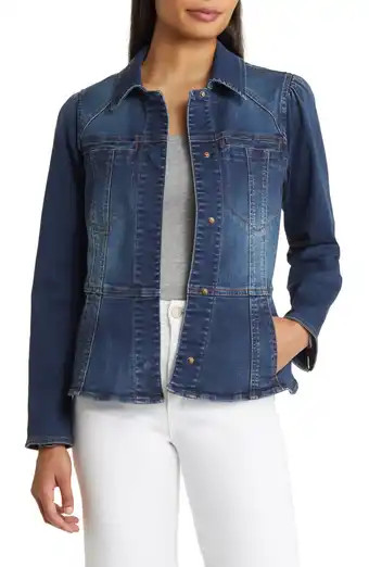 Frayed Denim Jacket (Women) | Nordstrom | Nordstrom