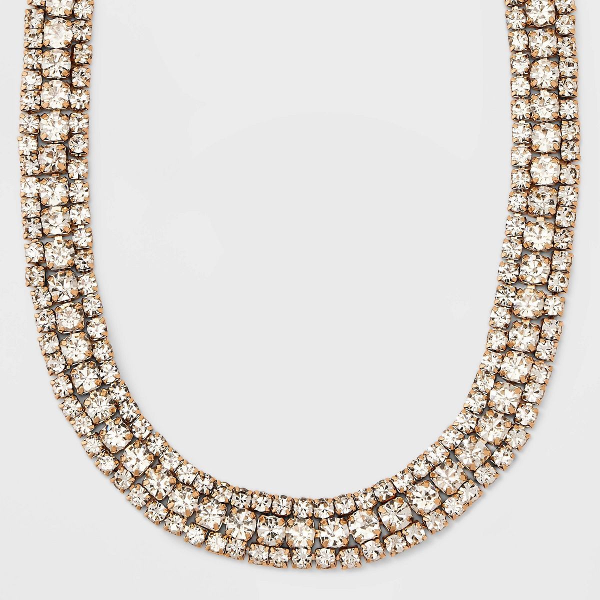 SUGARFIX by BaubleBar Crystal Collar Necklace - Gold | Target