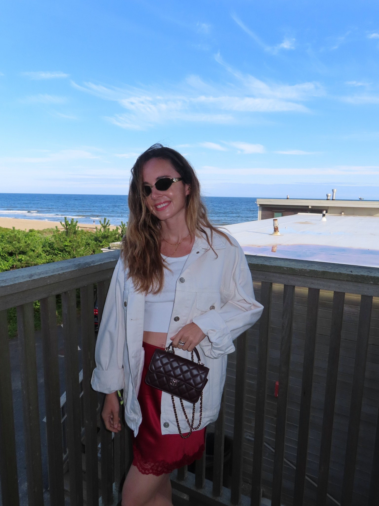 Dinner in Montauk 🦞
The perfect summer night out look!

#nightout
#summer
#vacation 
#montauk 

#LTKStyleTip #LTKTravel #LTKSeasonal