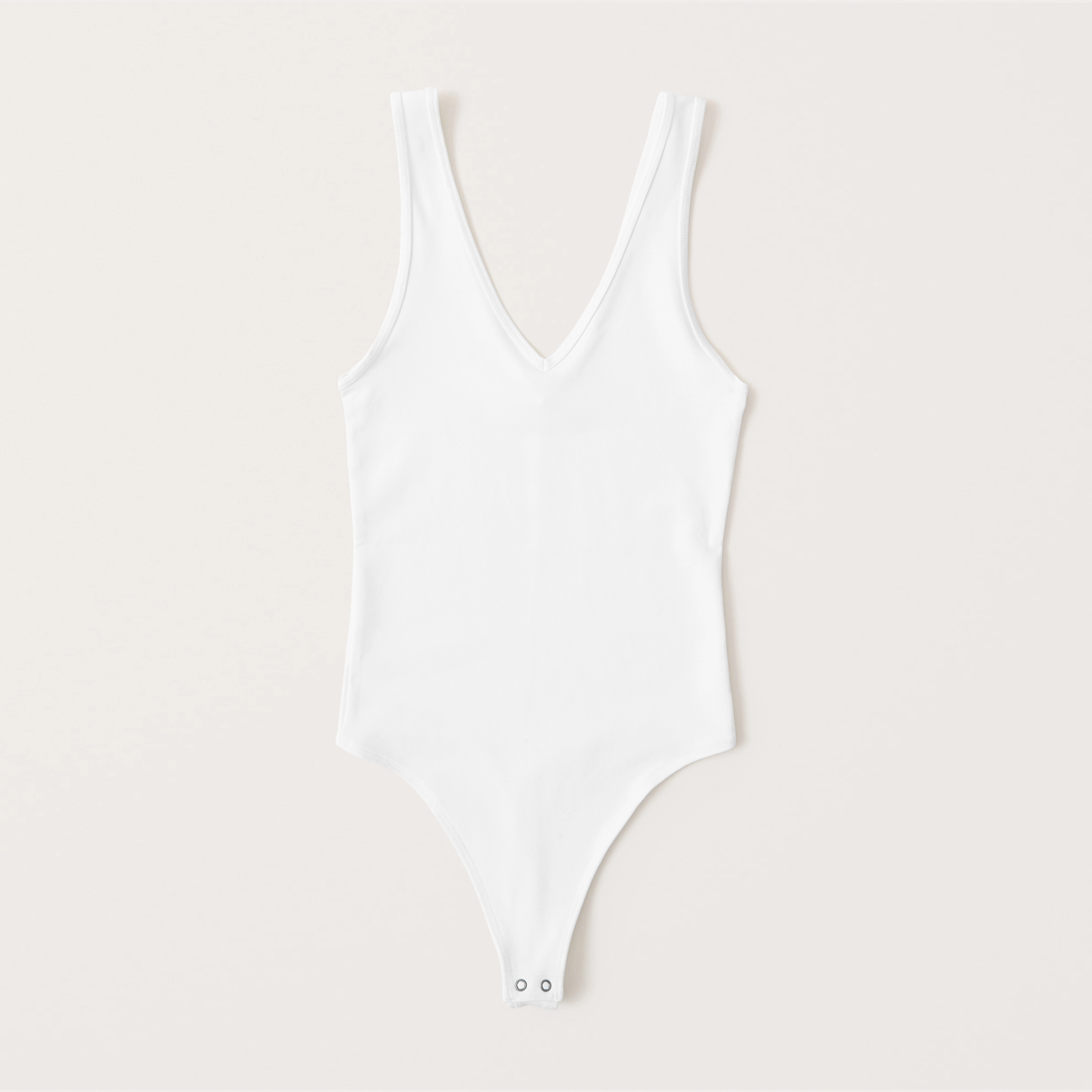 Seamless V-Neck Bodysuit | Abercrombie & Fitch (US)
