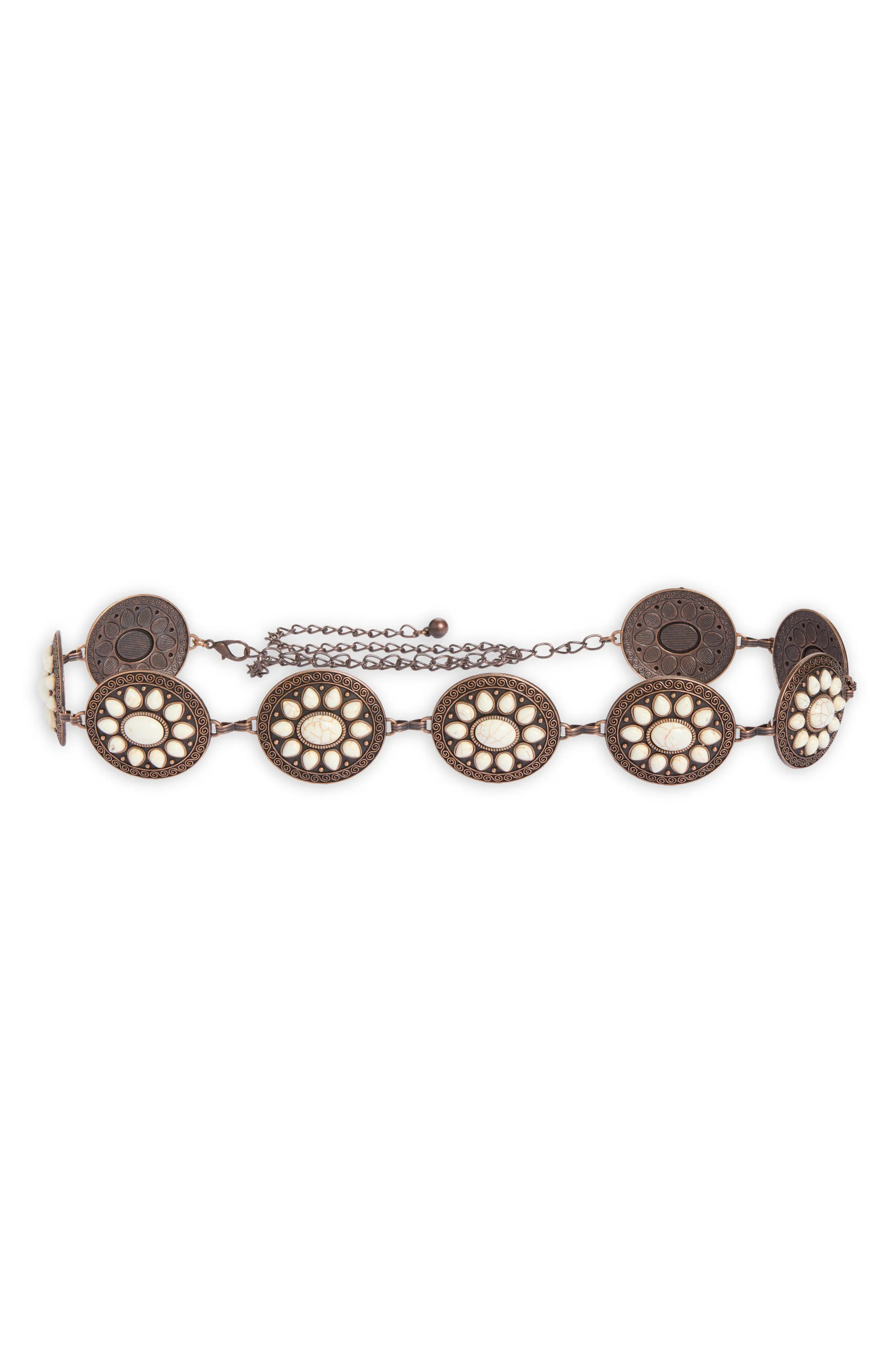 BP. Floral Metal Belt (Women) | Nordstrom | Nordstrom