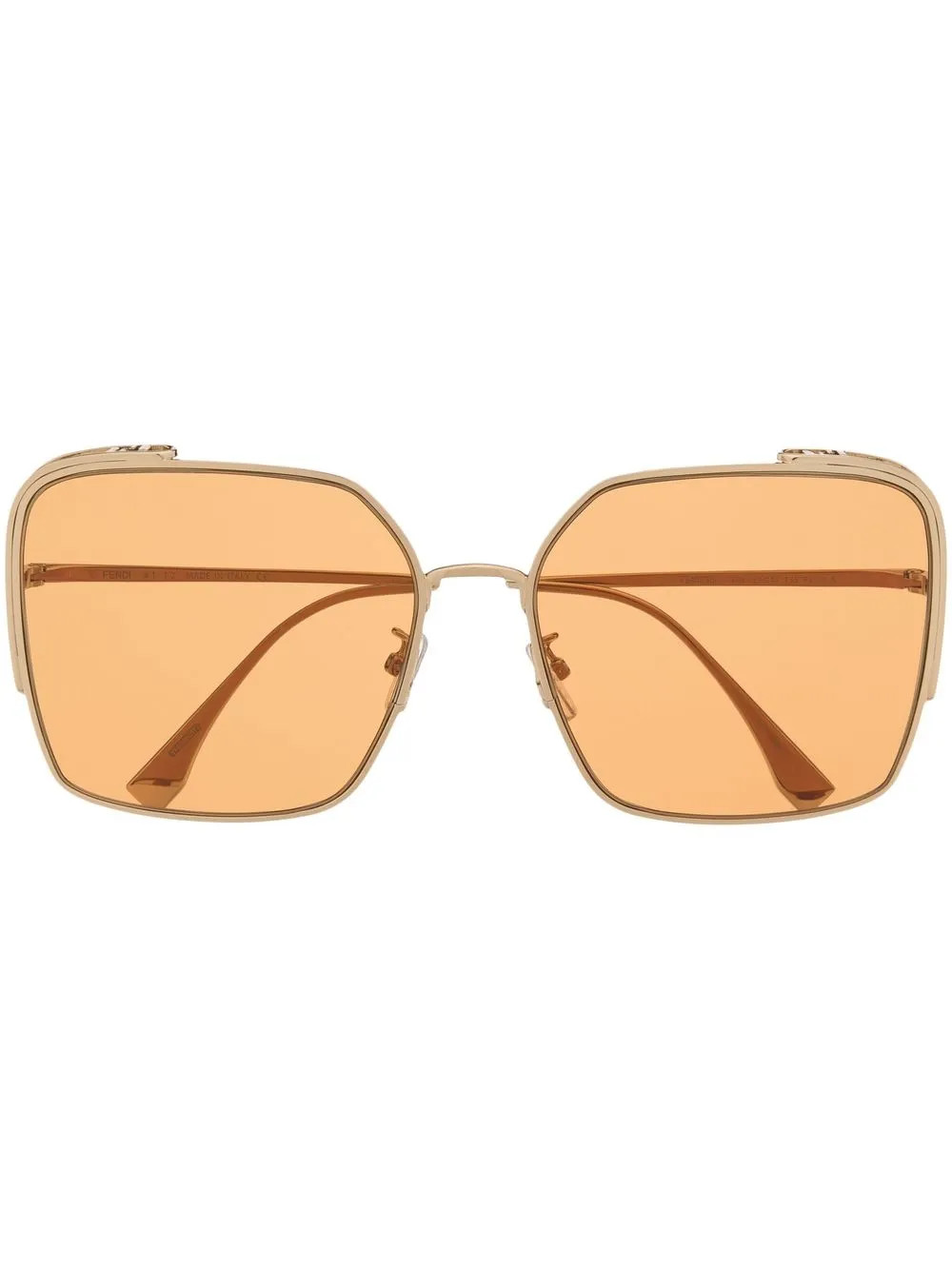 lunettes de soleil à monture carrée | Farfetch Global