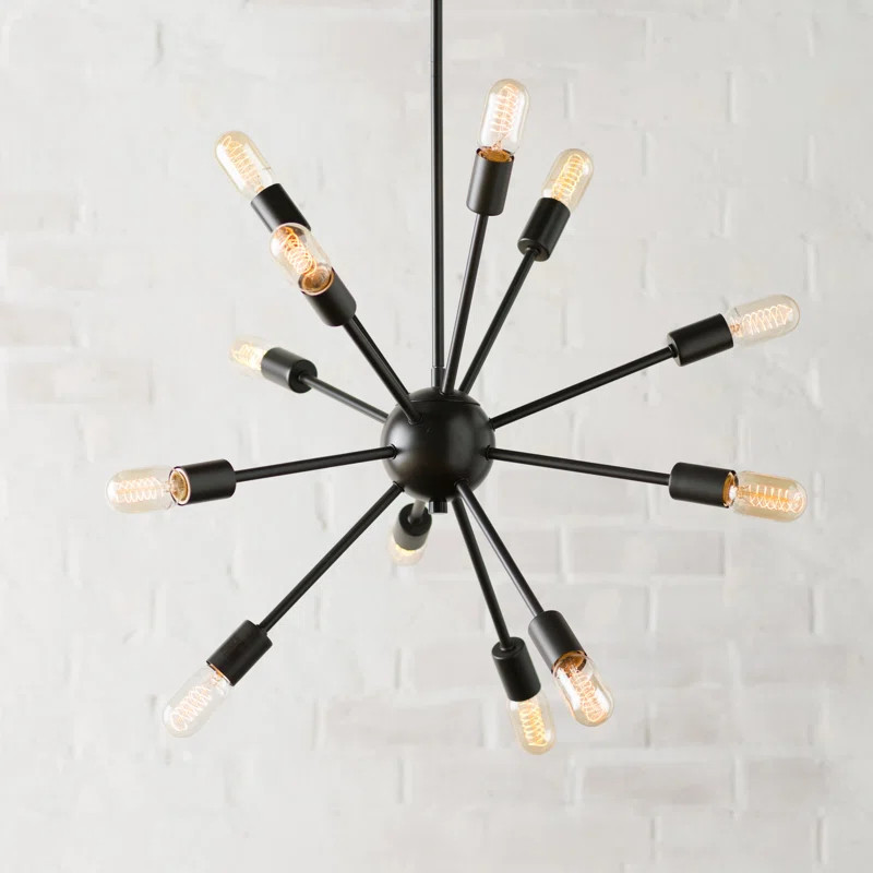 Kendall 12 - Light Sputnik Sphere Chandelier | Wayfair North America