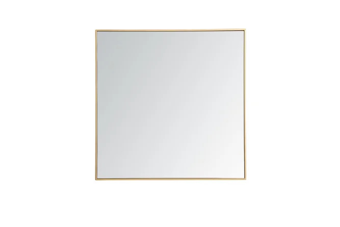 Sabine Metal Rectangle Wall Mirror | Wayfair North America