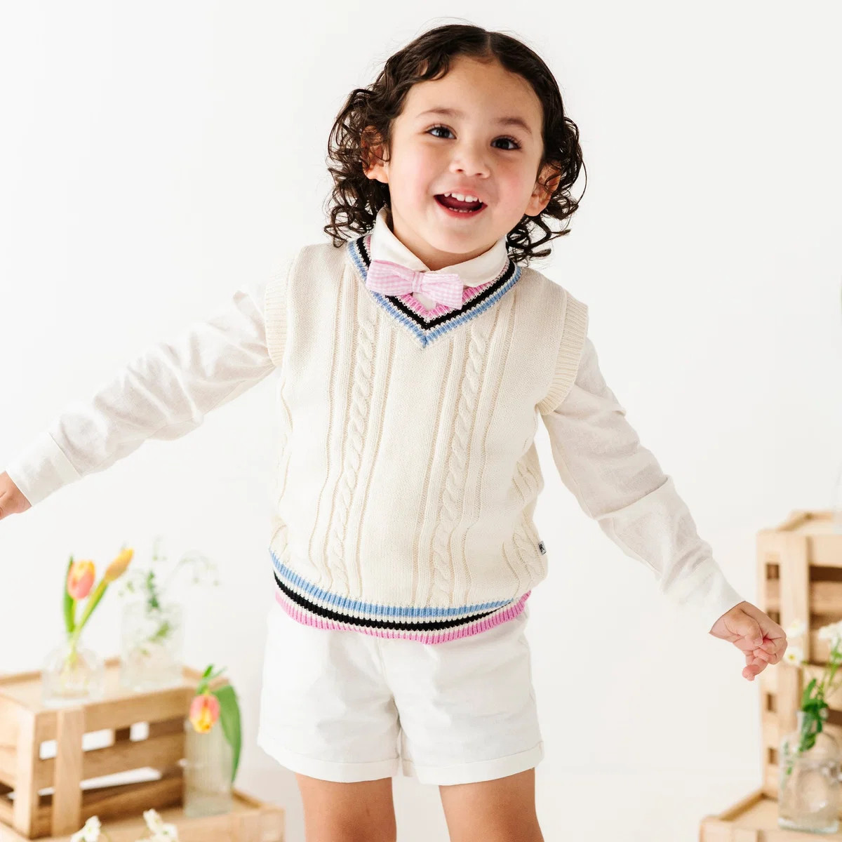 Bamboo Linen Button Down Shirt - Ivory | Bums & Roses