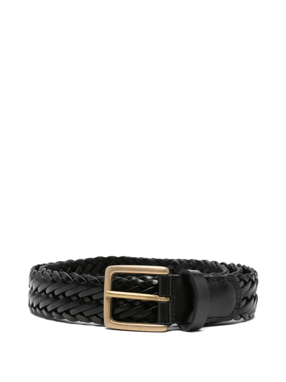 braided leather belt | Farfetch Global