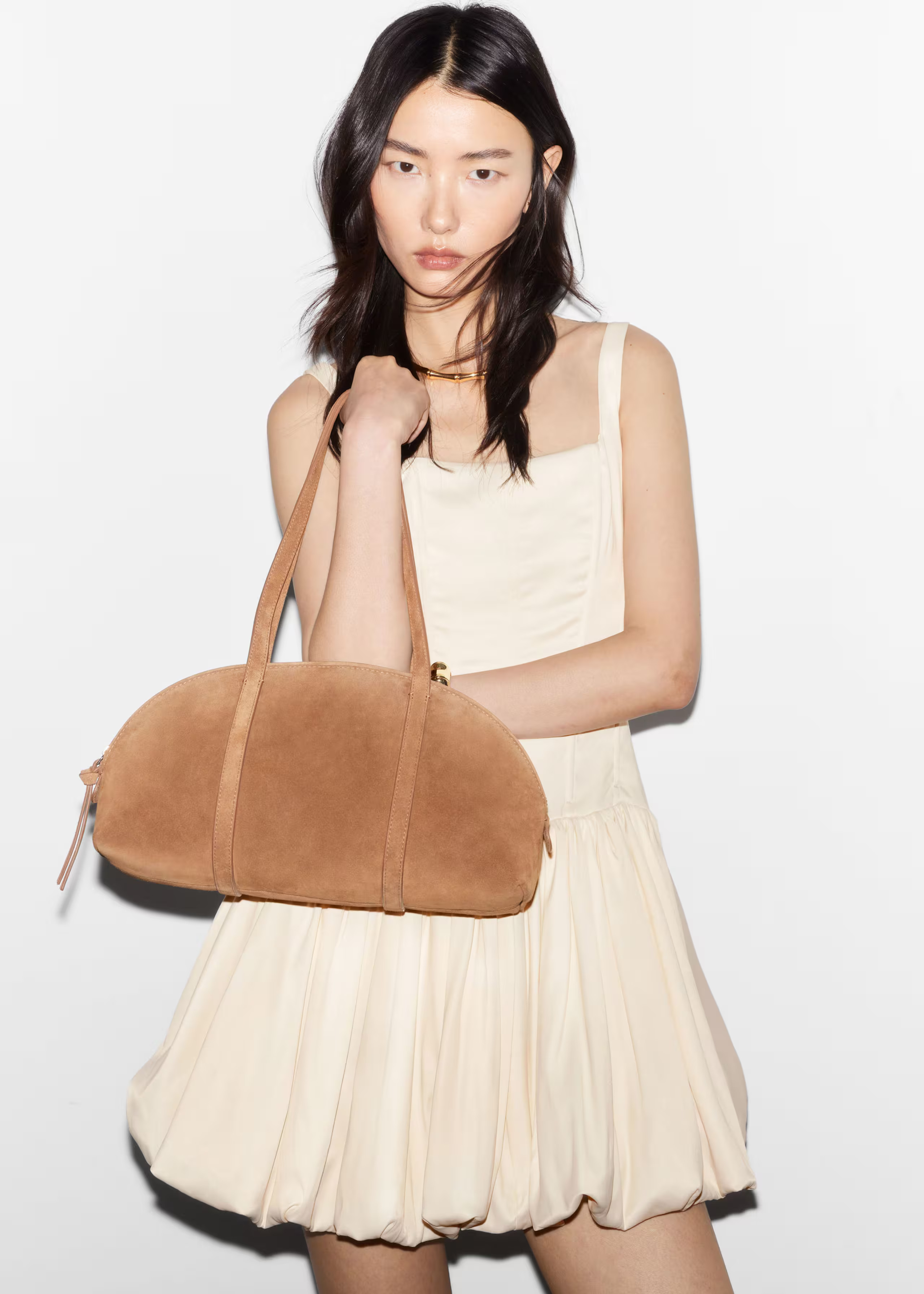 Suede Bowling Bag | & Other Stories UK