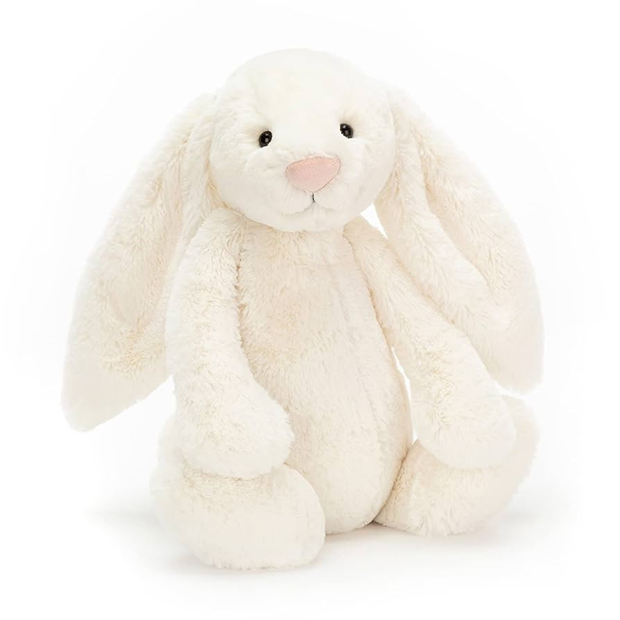 Jellycat Bashful Cream Bunny Stuffed Animal, Large 14 inches - Rabbit and Bunny Plush Toy - Class... | Amazon (US)