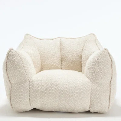 Chenille Fabric Bean Bag Chair | Wayfair North America