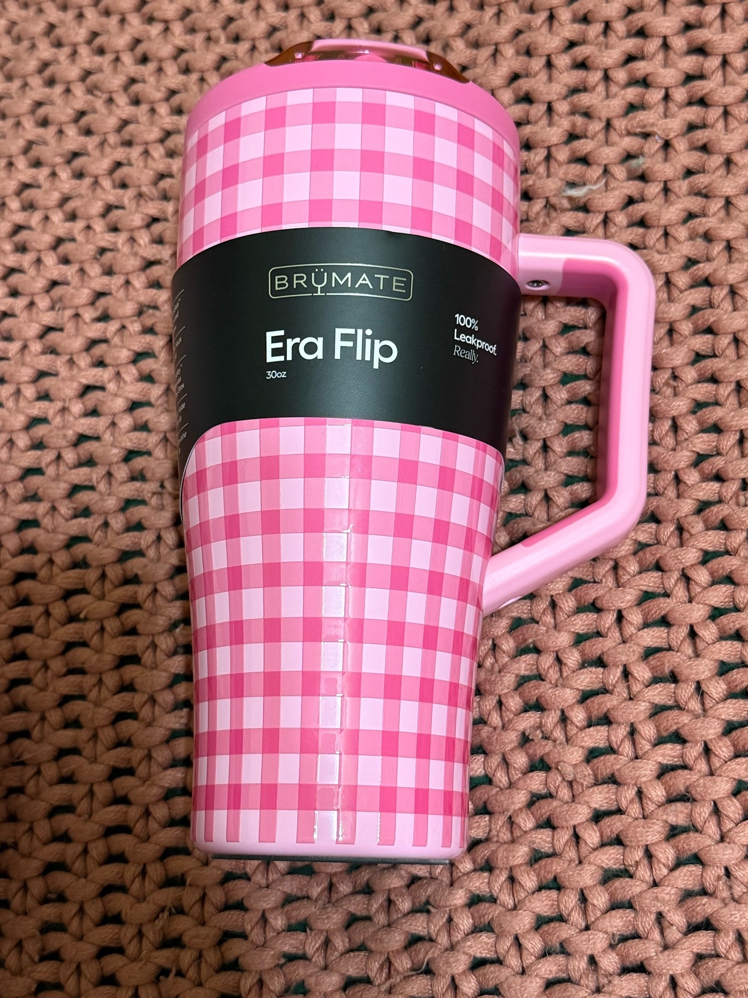Pink gingham brumate💖