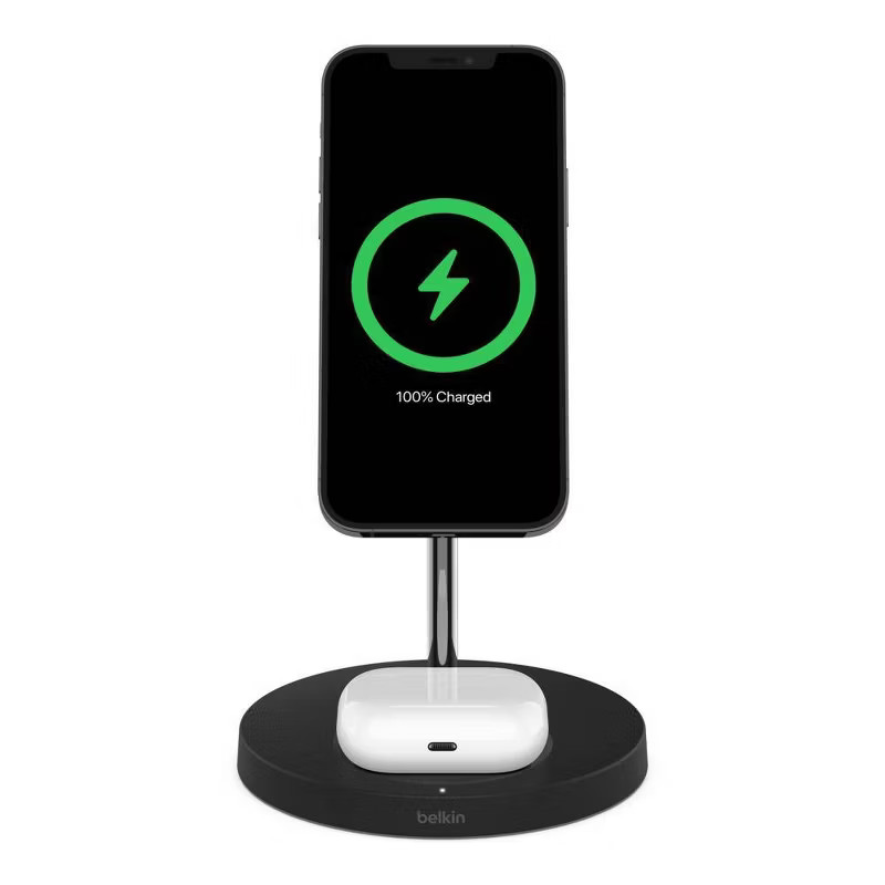 Belkin BoostCharge Pro 2 in 1 Magnetic Wireless Charger with MagSafe | Target