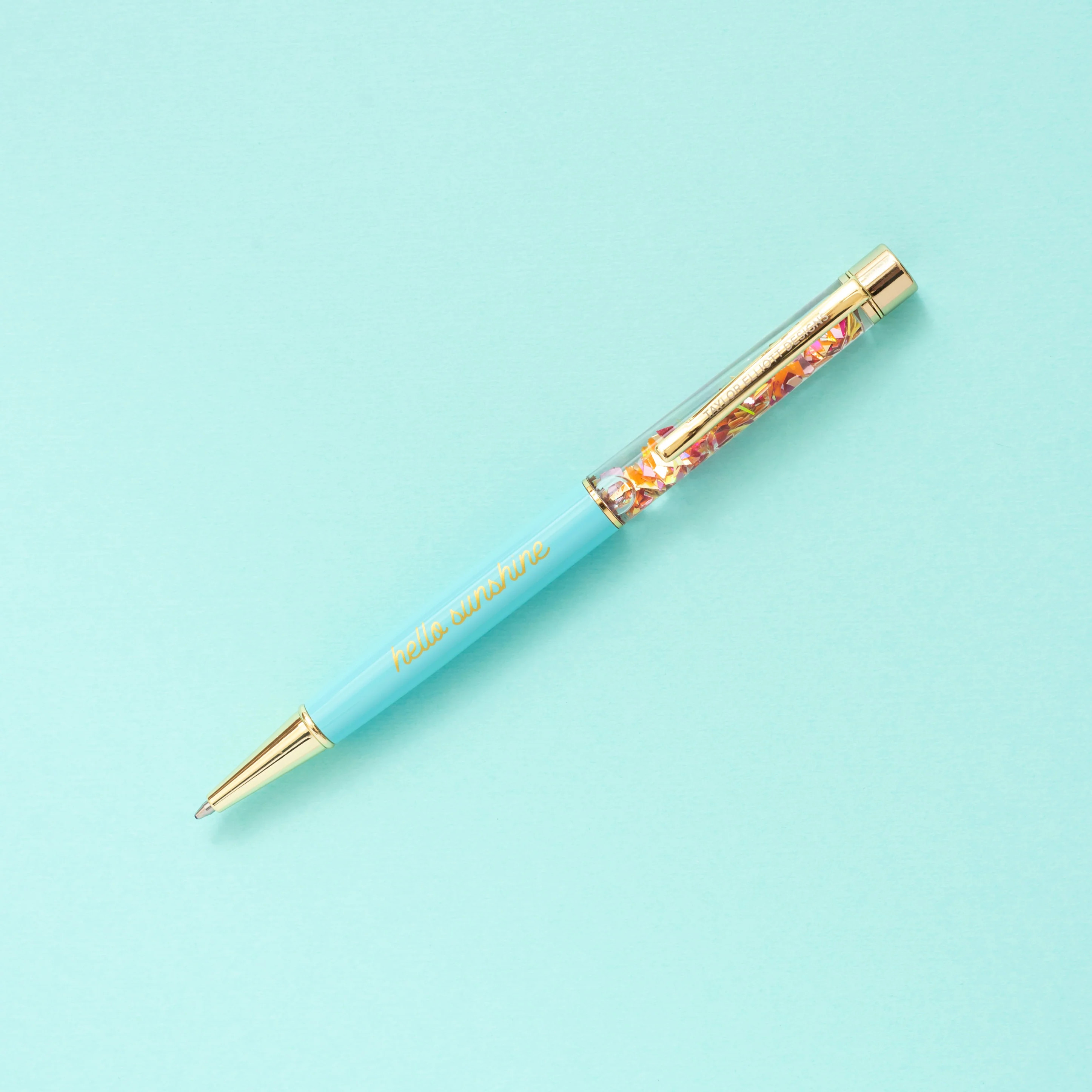 Hello Sunshine Confetti Pen | Taylor Elliott Designs