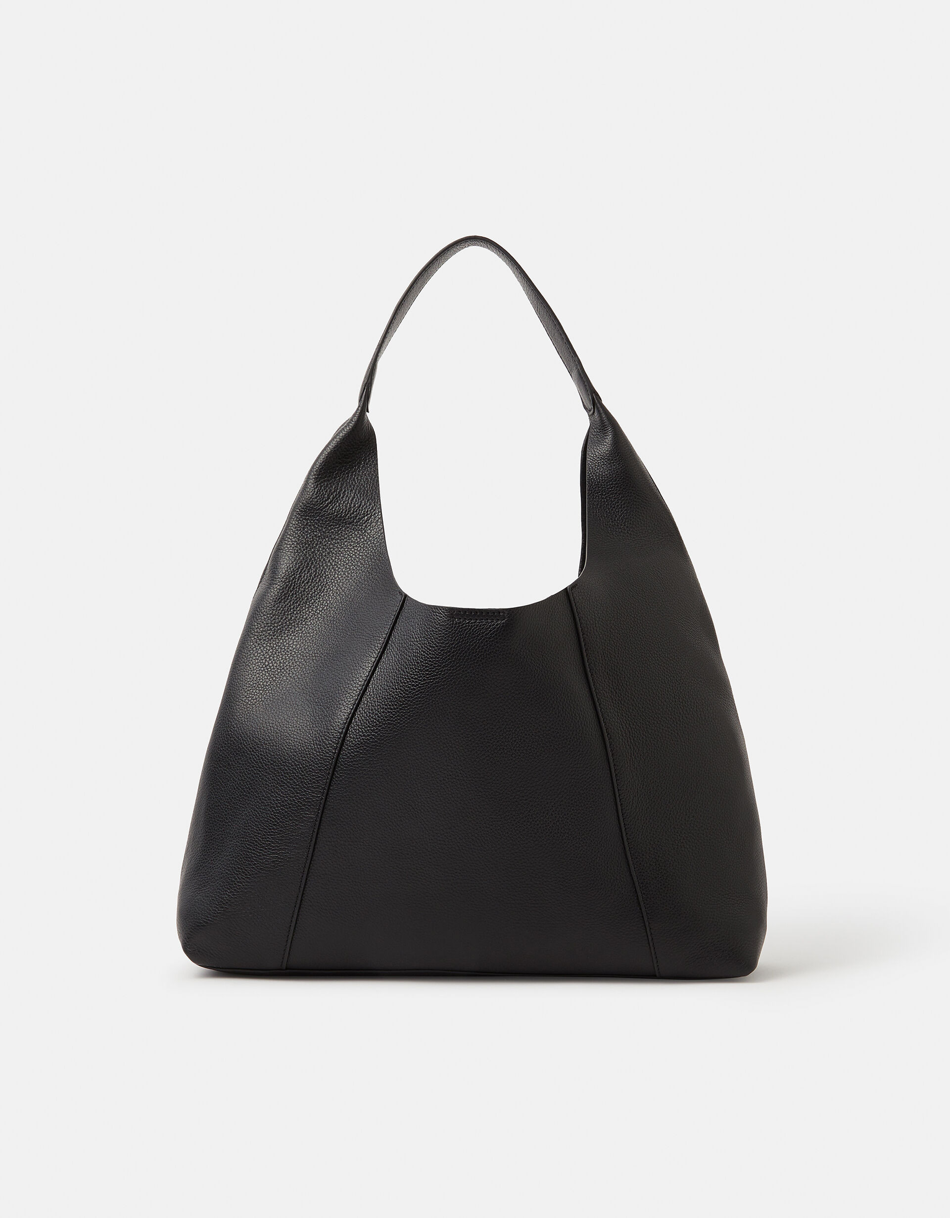 Large Slouchy Leather Shoulder Bag | Accessorize (Global)