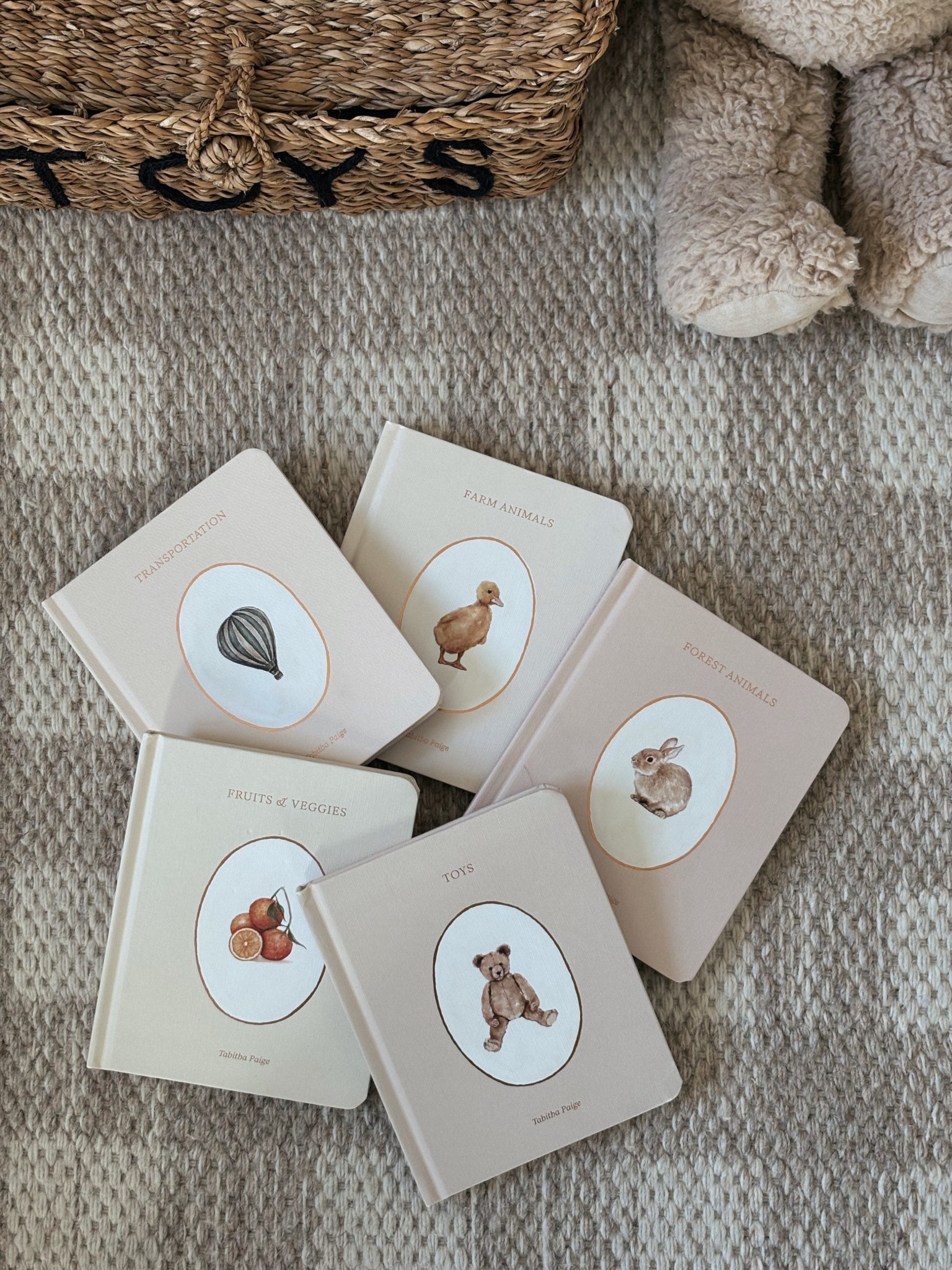 Our little library 🤎 The foundational language + vocabulary board book set we use every day — beautiful illustrations, simple words, and the perfect size for tiny hands. Such an easy way to build early language skills and a sweet addition to any nursery shelf.

baby board books, early language books, vocabulary books for babies, toddler learning books, first words board books, beautiful baby books, neutral baby books, Montessori books, kids literacy, LTK baby, LTK kids, LTK nursery

#LTKBaby #LTKKids #LTKGiftGuide