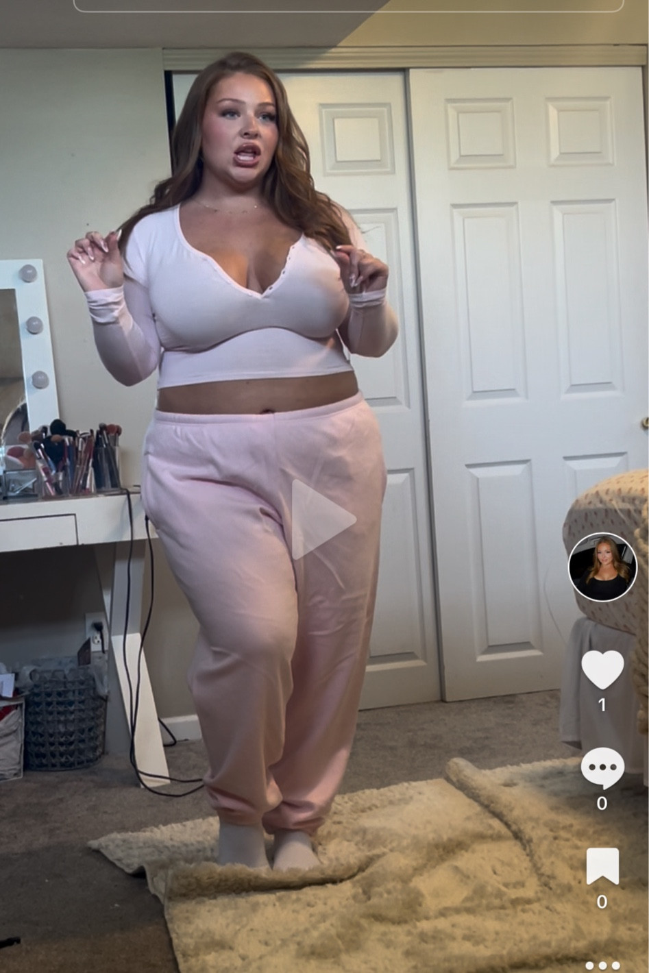 Top - L bottoms- XL