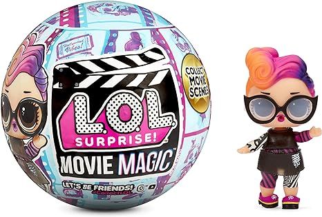 LOL Surprise Movie Magic Dolls with 10 Surprises Including Limited Edition Doll, Film Scenes, Mov... | Amazon (US)