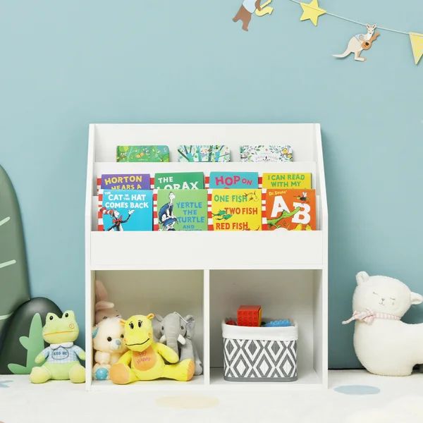 Scio Isabelle & Max™ 32'' H X 29'' W Toy Storage Kids Bookcase | Wayfair North America